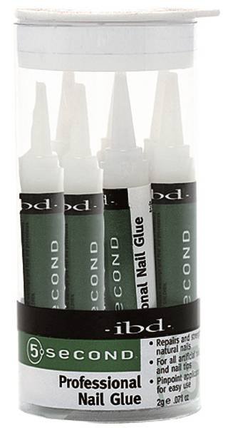 5 SECOND NAIL GLUE 5PC/PK