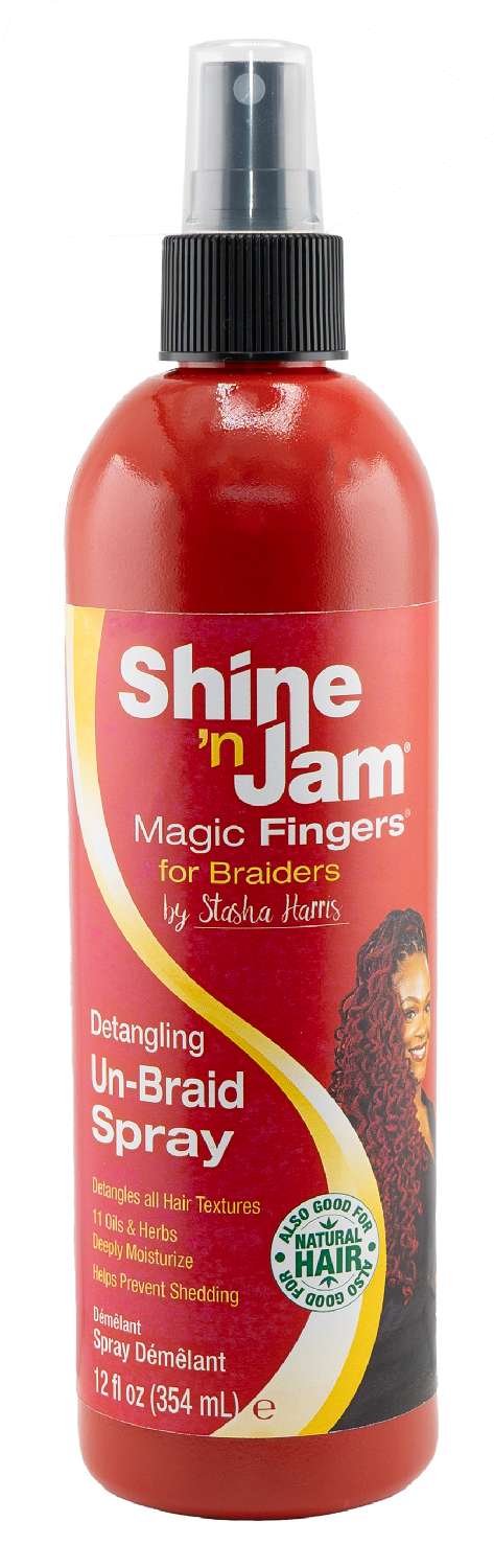 SHINE N JAM MAGIC FINGER UN BRAID SPRAY