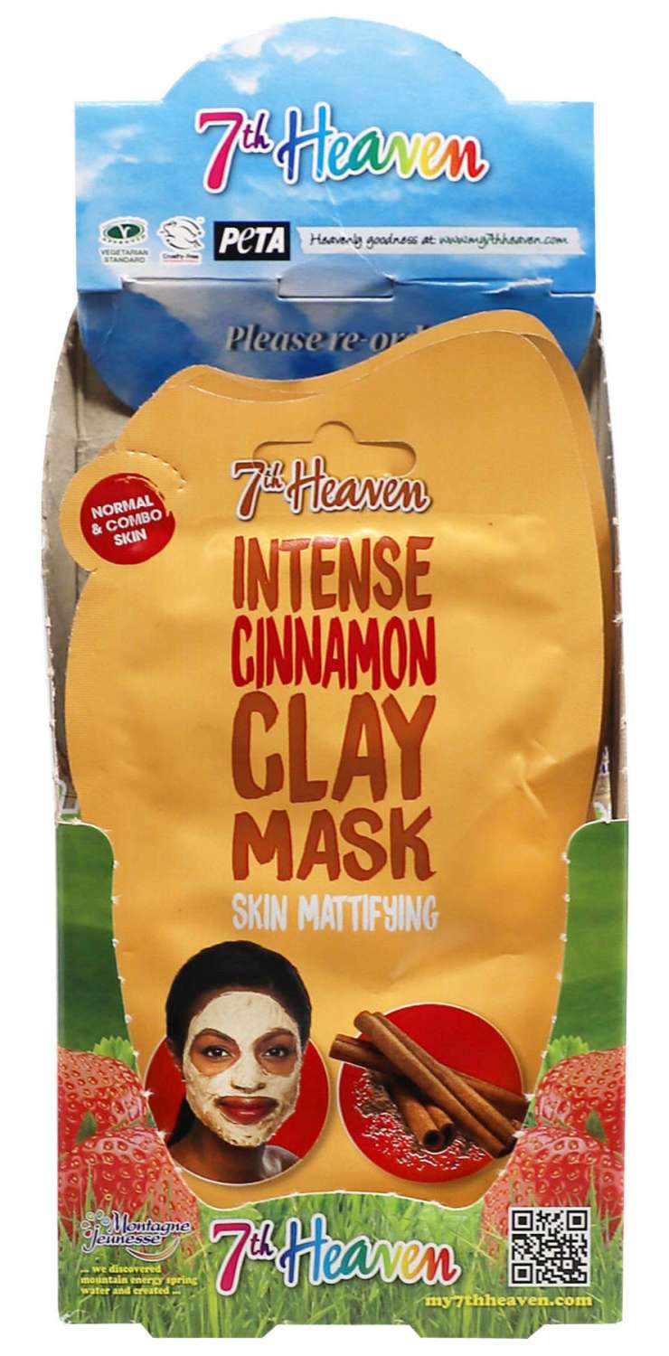 7TH HEAVEN CINNAMON CLAY MASK 12/DP