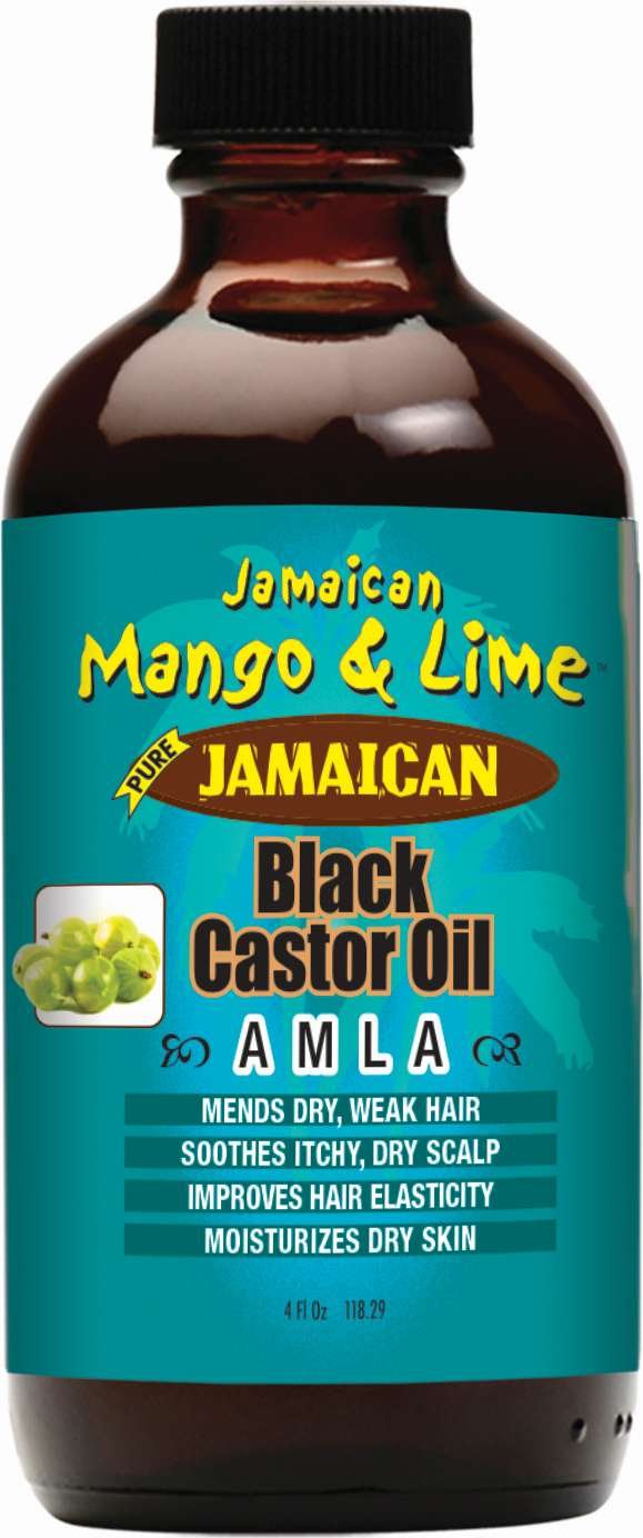 JML BLACK CASTOR OIL AMLA 4 OZ